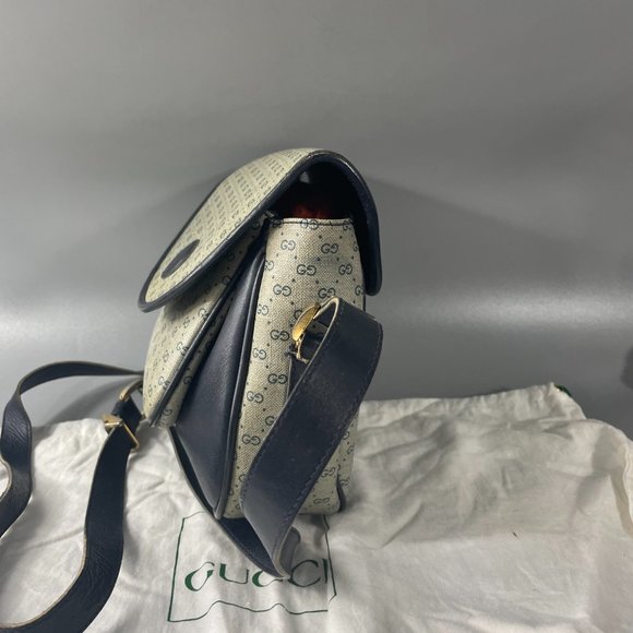 100% Authentic Gucci 1960's Micro GG Monogram Crossbody Bag - Picture 4 of 15